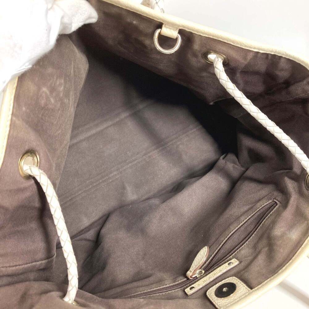 CELINE Vintage Logo Macadam Tote Bag, Shoulder Leather, Canvas, Men's & Women... - Picture 10 of 15